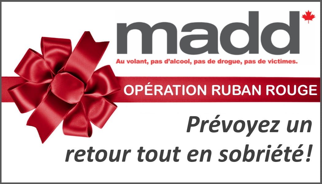 Operation Ruban Rouge Lancement de l’Opération ruban rouge à Carignan – Ville de Carignan