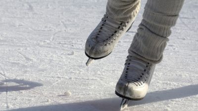 Soiree de patinage adolescents